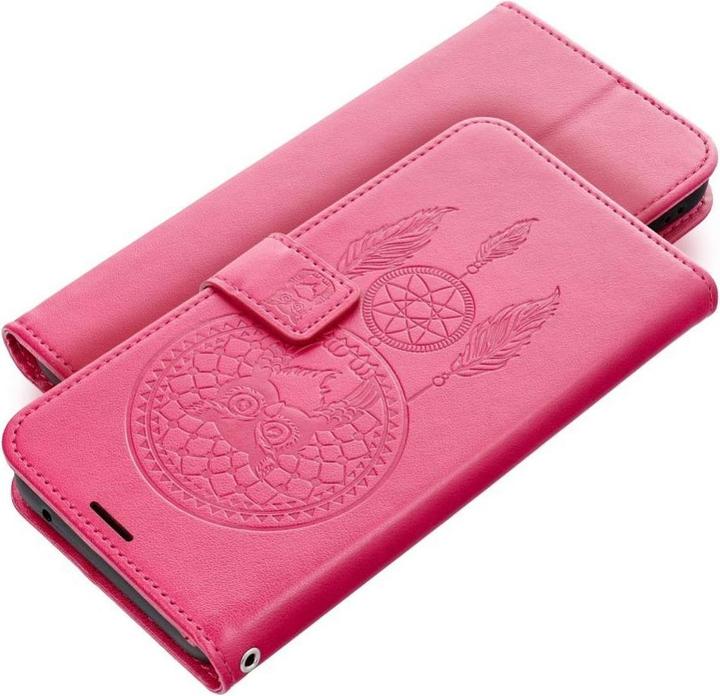 Actual product image OEM Back panel cover MEZZO Book case for SAMSUNG A56 5G dreamcatcher magenta (Samsung Galaxy A56)