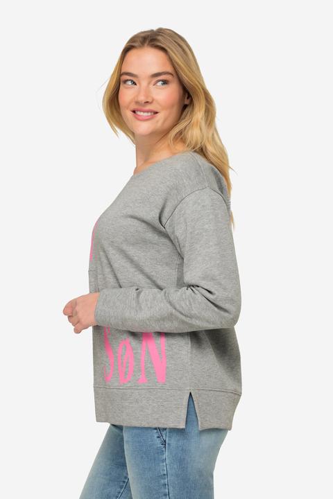 Produktbild Laurasøn Sweatshirt, oversized, Patchlook mit Laurasøn-Print (L)