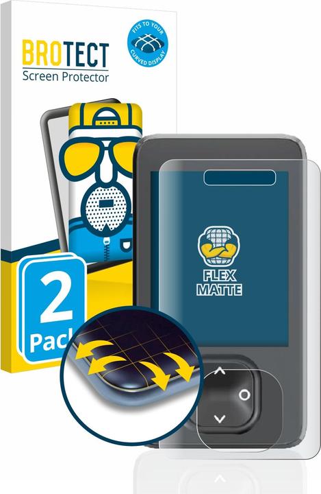 BROTECT Full-Cover Protector Matte (Glucose monitors)