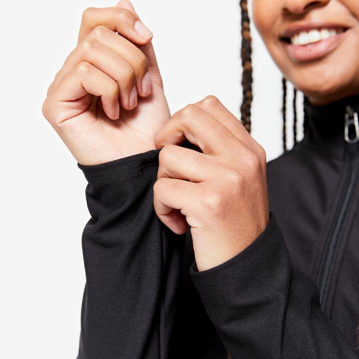 Immagine prodotto Domyos Giacca da allenamento da donna con zip - nero (XXL)