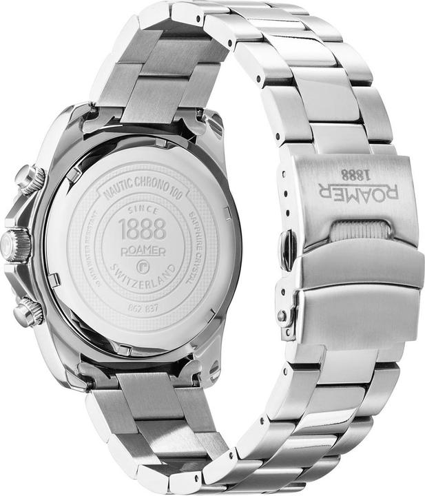 Immagine prodotto Roamer Nautic Chrono 100 - 862837-41-55-20 (Cronografo, 43 mm)