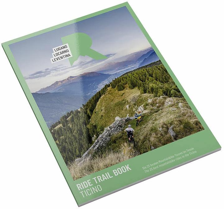 Actual product image Ride Trail Book Ticino (English, German, Thomas Giger, 2023)