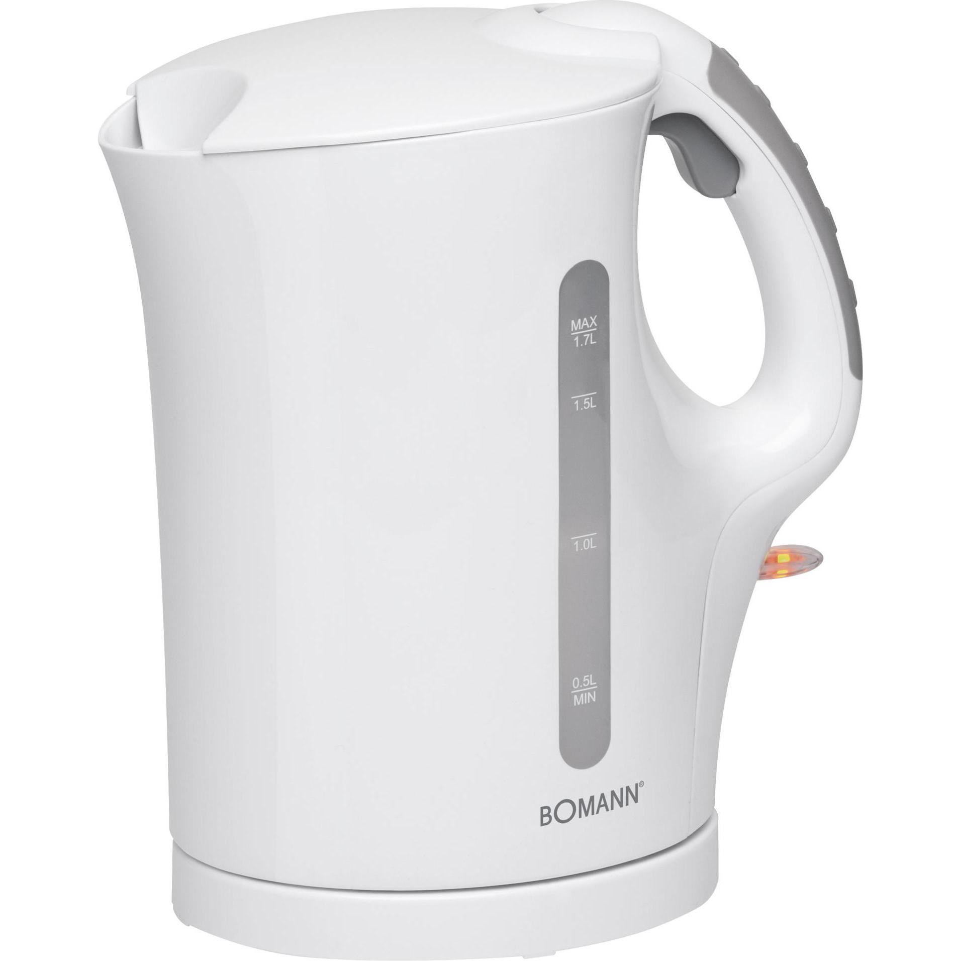 Bomann WK 6079 CB WEIss, Wasserkocher, Weiss