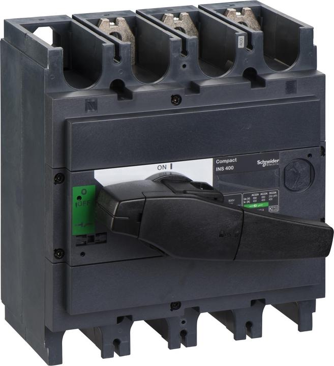 Produktbild Schneider Electric 31110, Trennschalter, Schwarz, 185 mm, 130 mm, 205 mm, 4,6 kg
