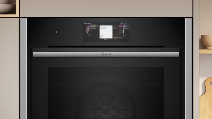 Actual product image Neff N 90, Built-in oven, 60 x 60 cm, Stainless steel, B64CT73N0