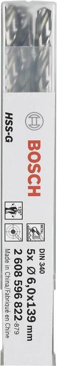 Produktbild Bosch Professional Zubehör PRO Metal HSS-G Spiralbohrer, 8,5 x 109 x 165 mm (8.5 mm)