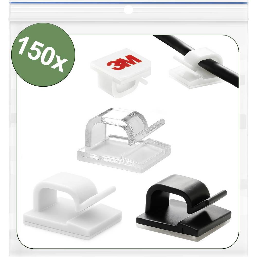 Quadrios, Portacavi, 25CA752 Kabelclip selbstklebend 25CA752 Bündel-Ø-Bereich 1 bis 7 mm S