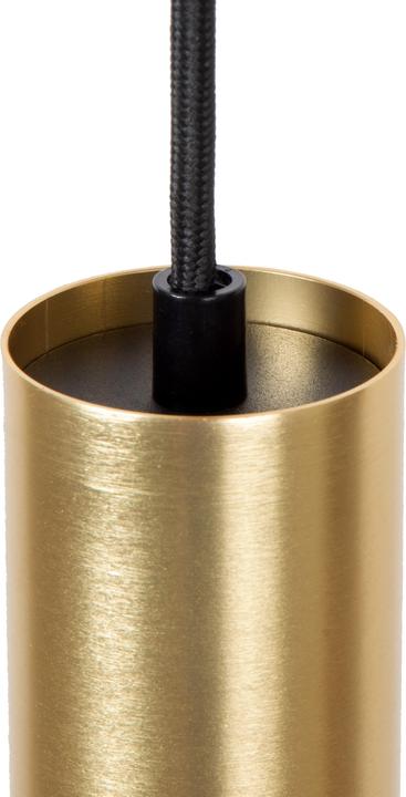 Produktbild Lucide TRACK FLORIS pendel - Schienensystem - 1xGU10 - Mattes Gold / Messing 09955/01/02 (GU10)