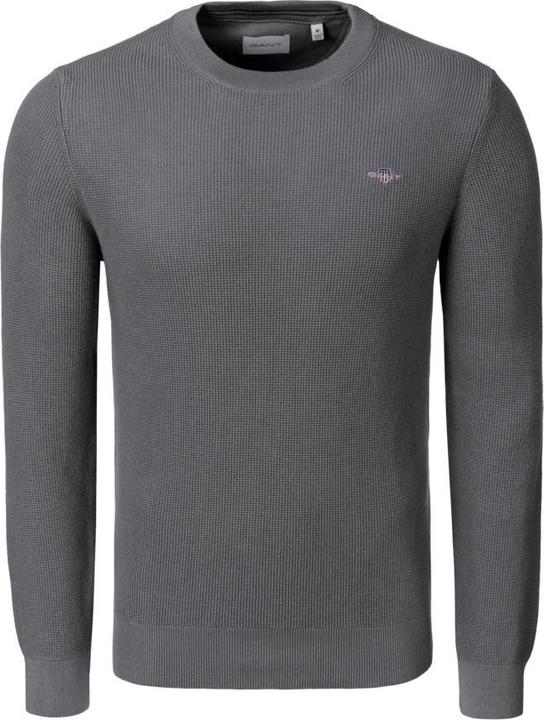 Produktbild GANT Micro Textured Cotton C-Neck (S)