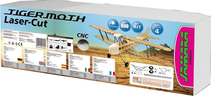 Produktbild Jamara Flugmodell Tiger Moth CNC Lasercut Bausatz