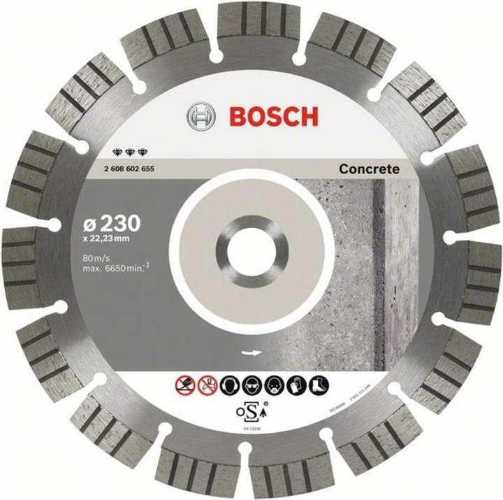 Actual product image Bosch Professional Zubehör PRO Concrete diamond cutting disc, 150 x 22.23 mm
