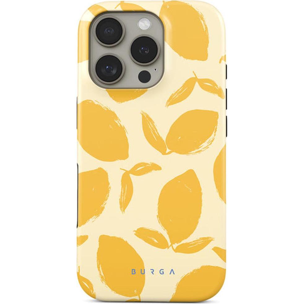 Burga Lemon Tart (Apple iPhone 16 Pro Max), Smartphone Hülle, Beige