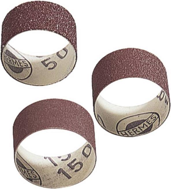 Produktbild wolfcraft 1 Schleifbänder-Set 3-tlg. ø45mm (150, 50, 80)