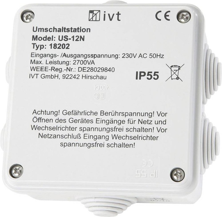 Actual product image IVT Us-12n