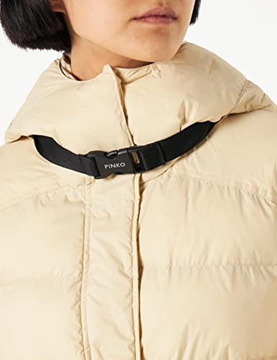 Produktbild Pinko Gewatteerte Linnen Donsjas (XS)