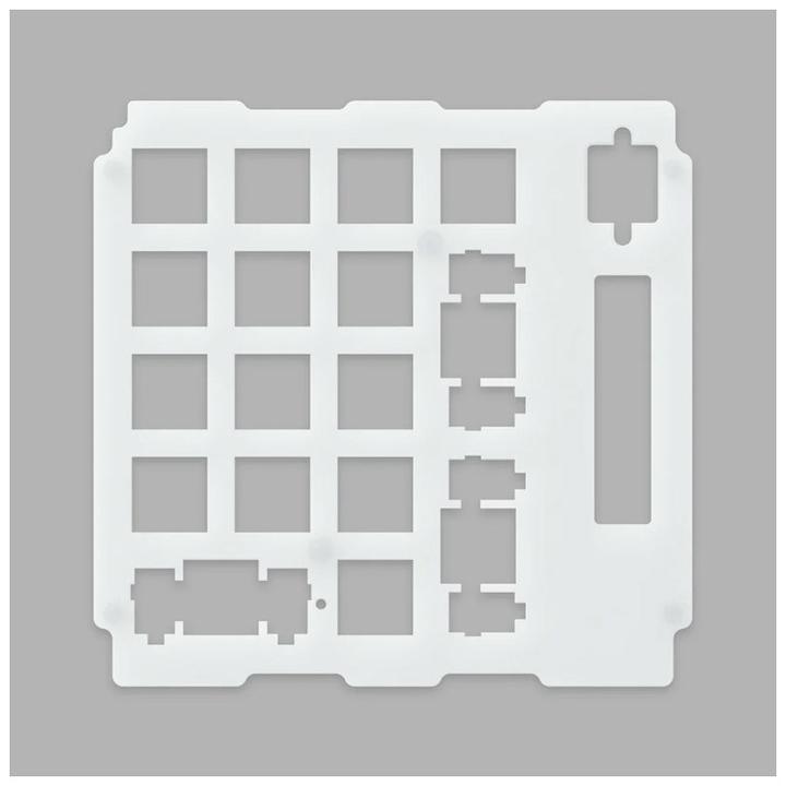 Actual product image Glorious GMMK Wireless Numpad Switch Plate - Polycarbonate