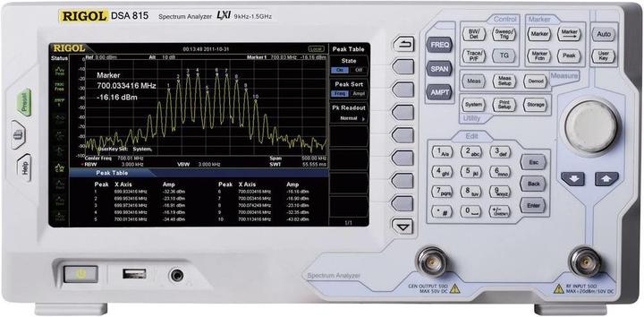 Actual product image Rigol DSA815-TG Spectrum Analyser with Tracki (Analyzer)