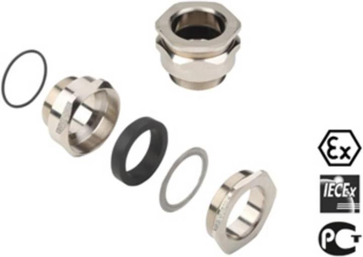 Actual product image Weidmüller Cable gland M50 brass