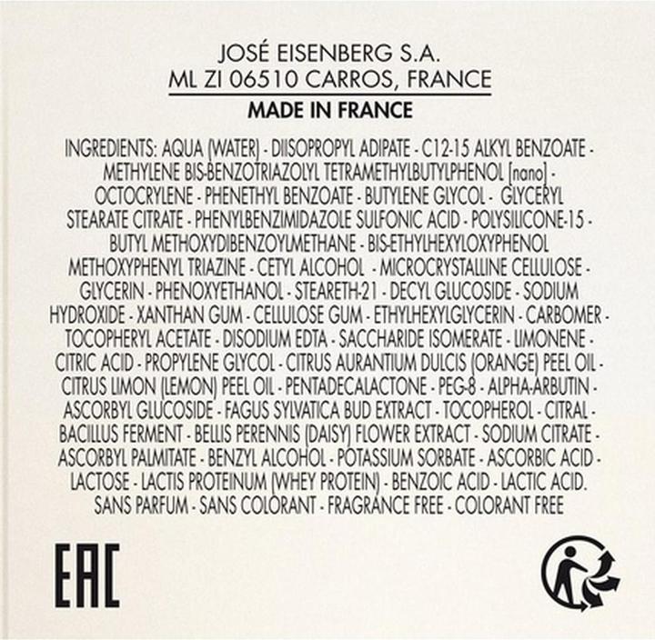 Produktbild Eisenberg Pure White Crème de Jour SPF 50 (50 ml, Tagescreme, SPF 50)