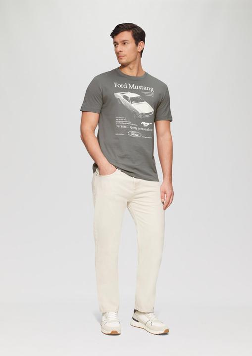 Actual product image S.Oliver T-Shirt Baumwoll-T-Shirt mit Ford®-Print (S)