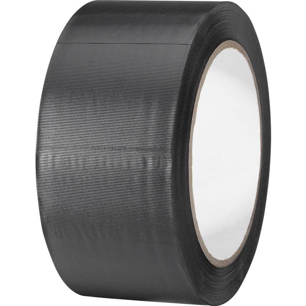 Toolcraft, Klebeband, PVC-Klebeband Schwarz (L x B) (50 mm)