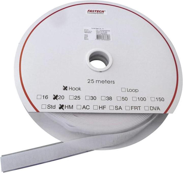 Produktbild Fastech Klettband zum Aufkleben Haftte (50 mm)