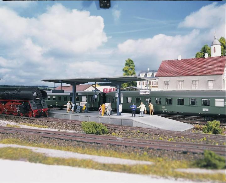 Actual product image Piko H0 61821 H0 Platform Burgstei