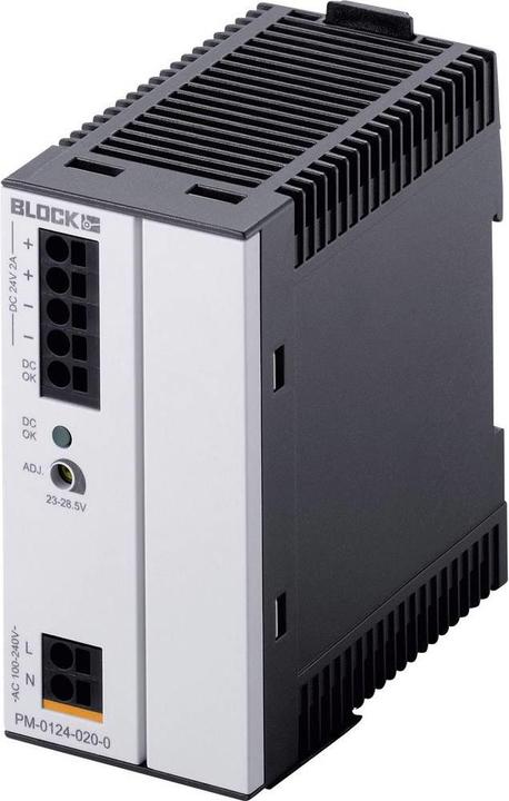 Actual product image Block Top-hat rail power supply unit (DIN rail)