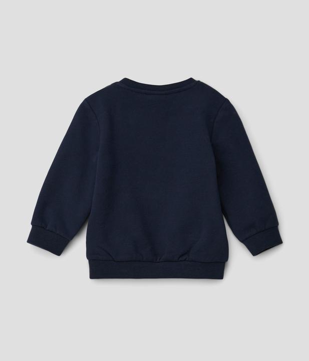 Produktbild s.Oliver Sweatshirt Sweatshirt mit gummiertem Print (74)