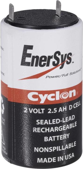 Actual product image EnerSys Lead battery 2 V 2.5 Ah Hawker Cyc (2 V, 2500 mAh)