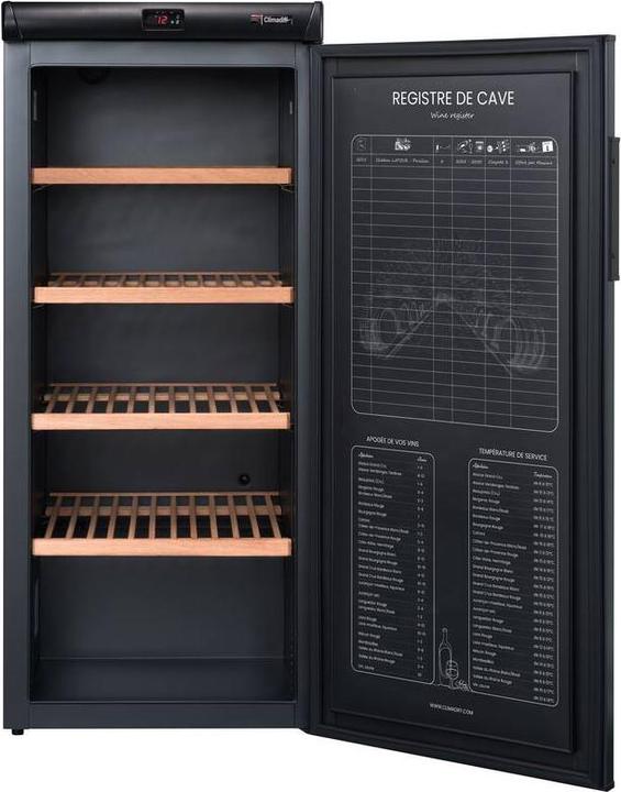 Actual product image Climadiff Weinkühlschrank RESERVE275F Freistehend, 1 Zone, 264