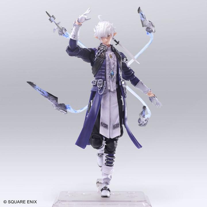 Actual product image Square Enix Final Fantasy XIV Bring Arts Action Figure Alphinaud 13 cm