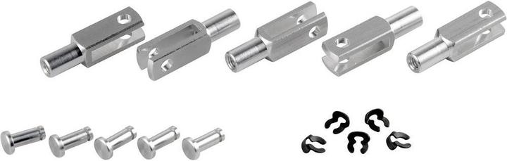 Modelcraft Tête de fourche en aluminium avec goulot intérieur