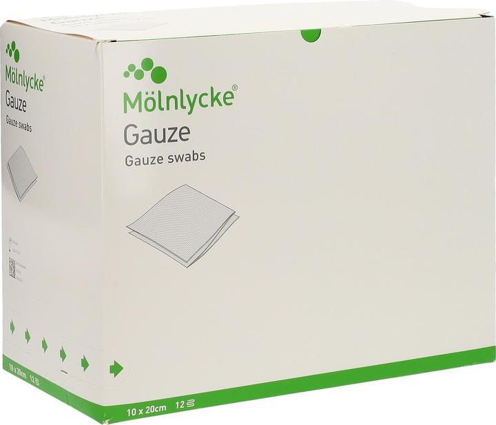 Actual product image Mölnlycke Gauze compresses 12 ply sterile