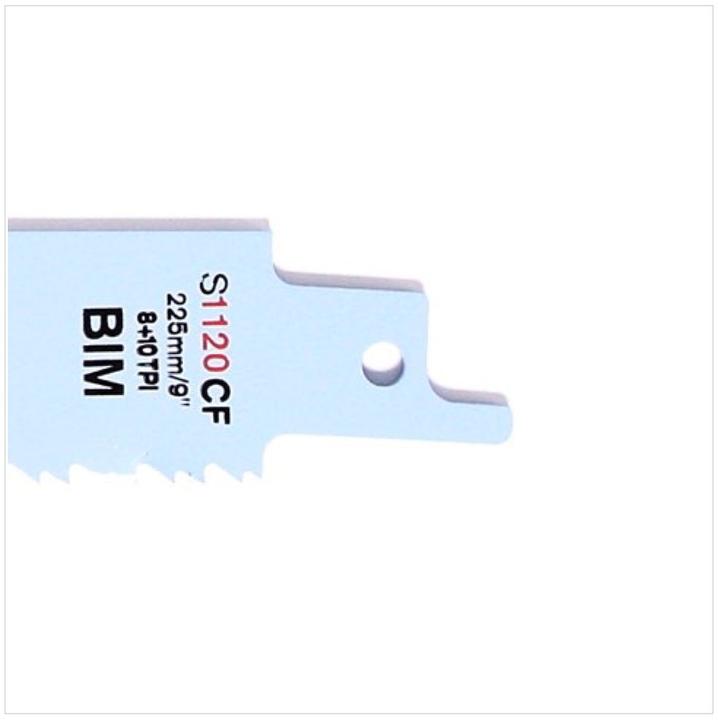 Actual product image Bosch Professional Zubehör Sabre saw blade S 1120 CF Heavy for Metal, pack of 5