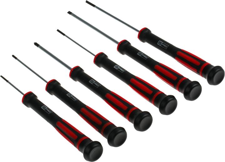 Actual product image RS PRO 6 Pc Electronics SD Set-Slotted/Phillips (Phillipps cross recess (PH))