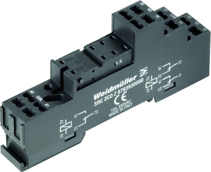 Produktbild Weidmüller Relaissockel 10 St. SRC 2CO Z (Relaissockel)