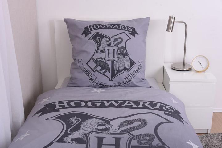 Immagine prodotto Herding Biancheria da letto Harry Potter grigio 135 x 200 cm / 80 x 80 cm