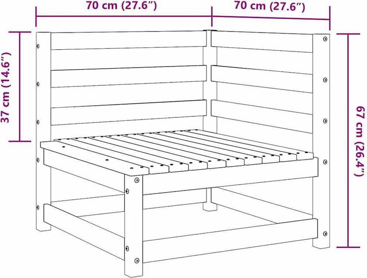 Immagine prodotto vidaXL Canda (3 posti)