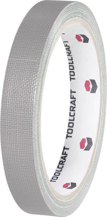 Produktbild Toolcraft Gewebeklebeband HEB15L10AC Gra (15 mm)