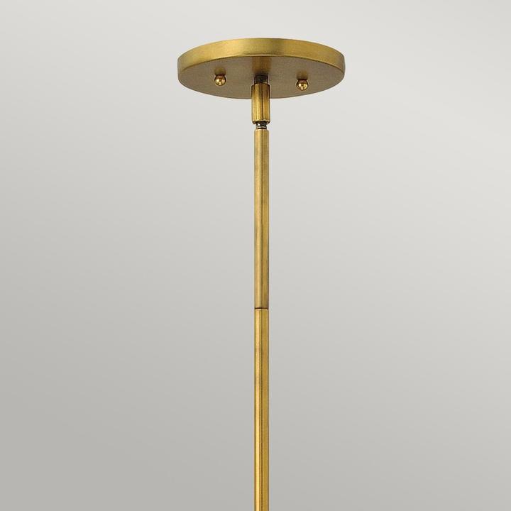 Actual product image Elstead Lighting Zelda pendant light E27 vintage brass (E27)