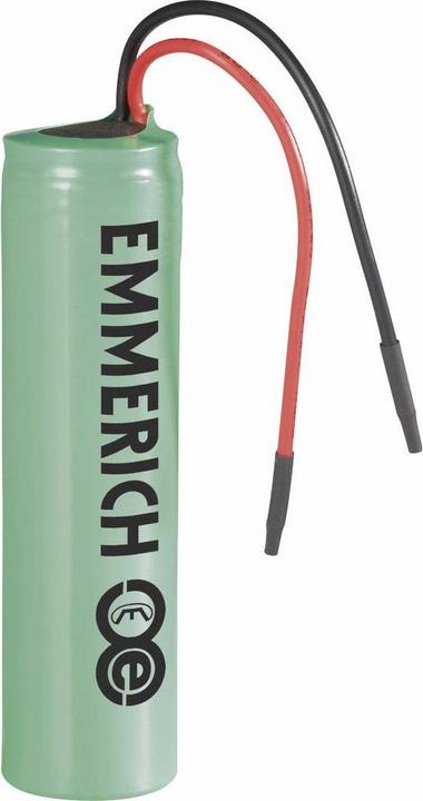 Emmerich Spezial-Akku 18650 Kabel Li-Io (1 Stk., 18650)