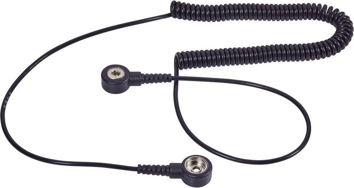 Actual product image Wolfgang Warmbier ESD grounding cable 2.40 m 2100.7 (Static protection)
