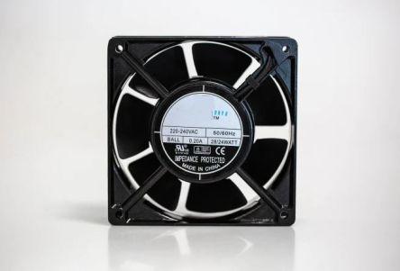 Produktbild RS PRO Lüfter 120x120x38mm 230VAC 20W 178m³/h (120 mm)