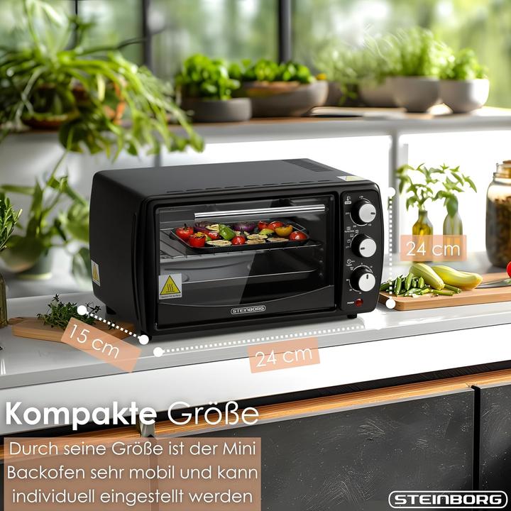 Image du produit Steinborg Mini-Backofen mit Timer