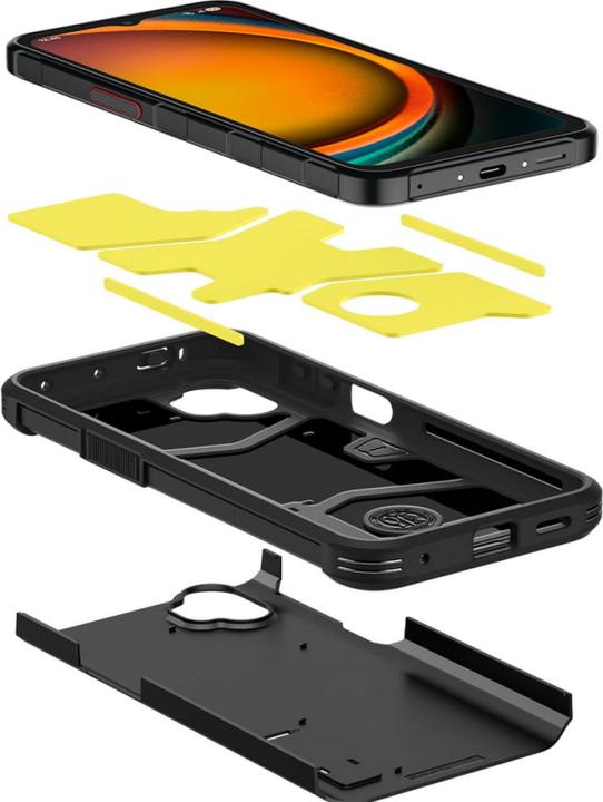 Produktbild Spigen - Tough Armor - Samsung Galaxy Xcover7 Pro - Black (Samsung Galaxy XCover7 Pro)