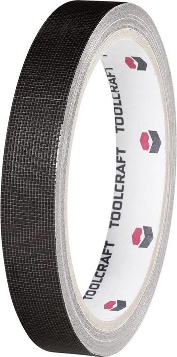 Produktbild Toolcraft Gewebeklebeband HEB19L10SC Sch (19 mm)