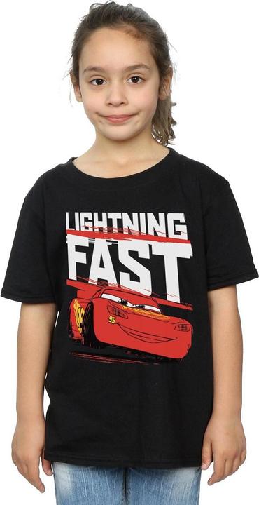 Produktbild Disney Cars Lightning Fast TShirt Mädchen (128)