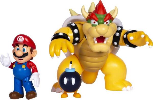 Image du produit Jakks Pacific World of Nintendo: Mario vs. Bowser Lava Battle