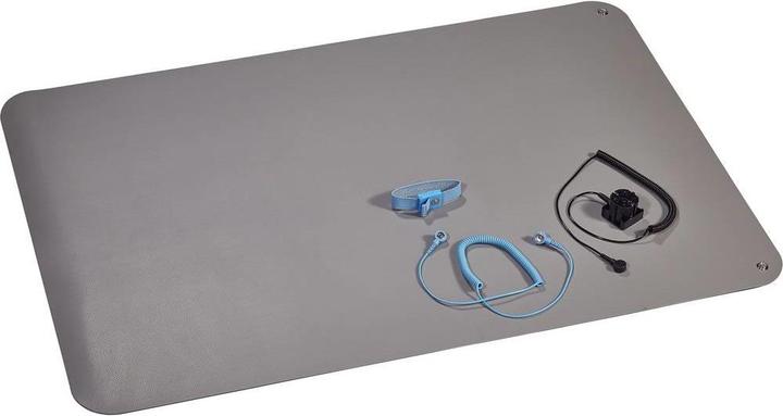 Produktbild Wolfgang Warmbier ESD-Tischmatten-Set Platin-Gra (Statikschutz)